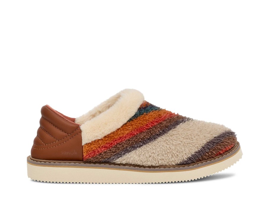 Hot Cozy Vibe Low Sl Warm Stripe Light Multi