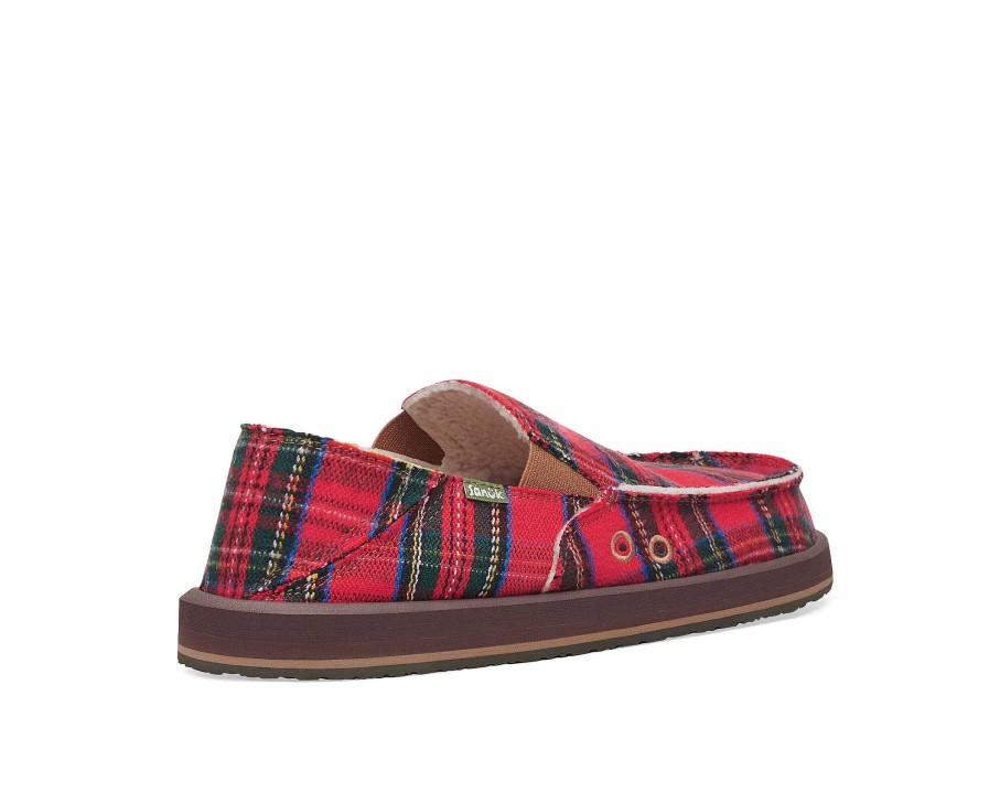 Wholesale Sidewalk Surfer St Plaid Chill Red Multi